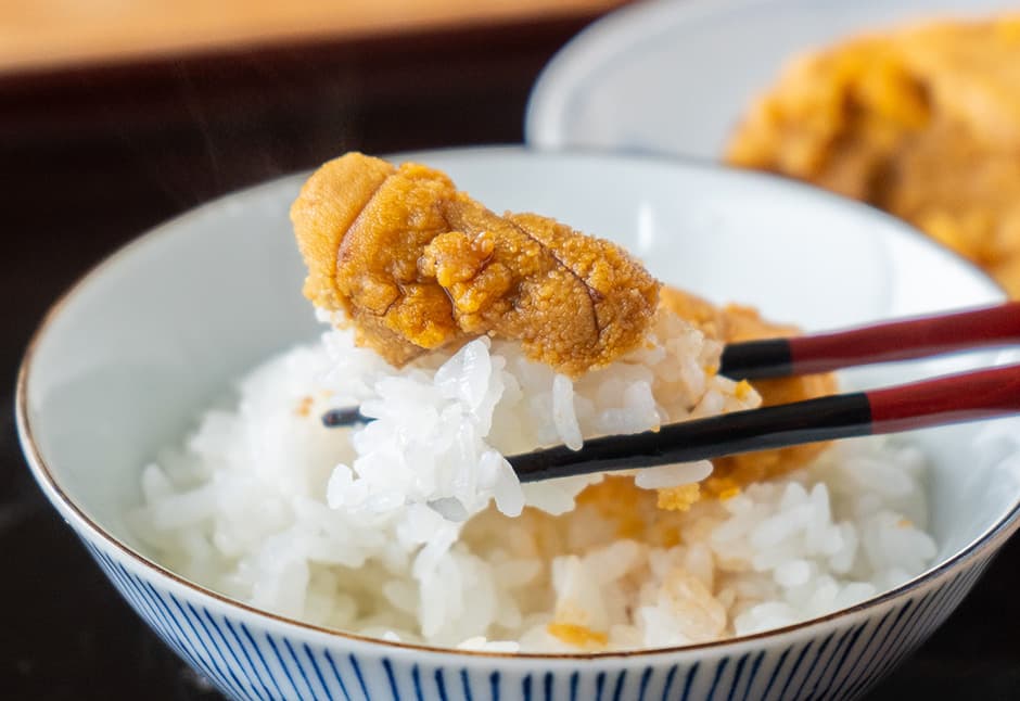 重茂の焼きうに