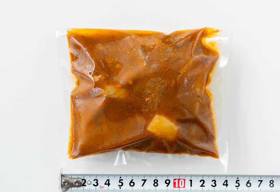 ル・シエルブルーさん　山形の冬の根野菜と山形牛のビーフカレー