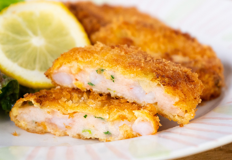 焼くだけ海老カツレツ