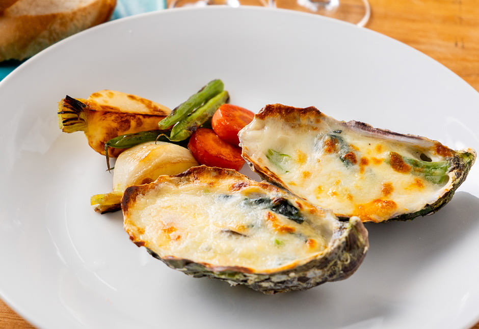 殻付き牡蠣のグラタン｜気仙沼から無添加手作りお惣菜・海鮮をお