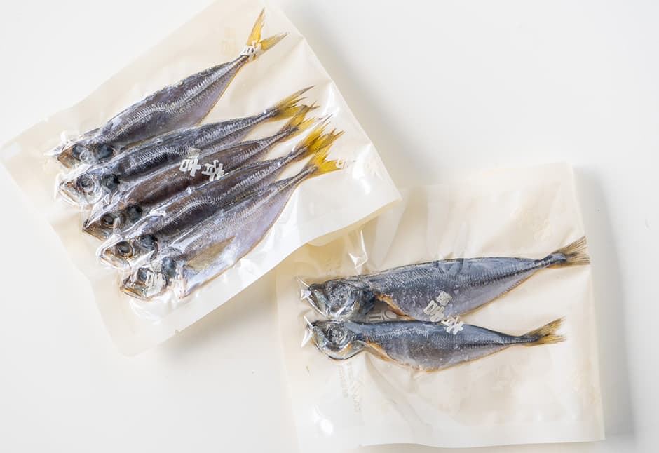 気仙沼産小アジ干物