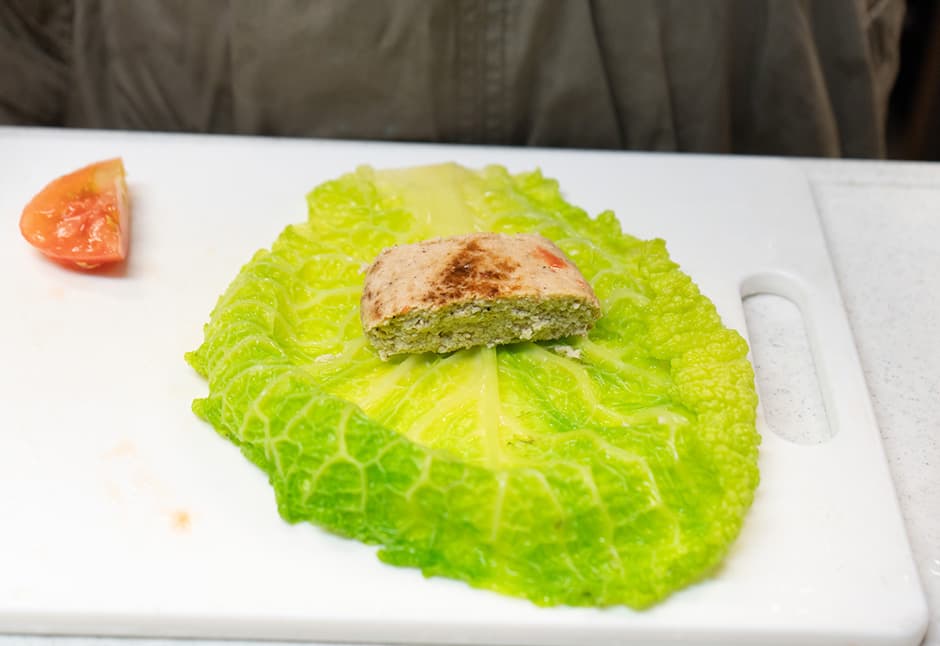 鮪のハンバーグ