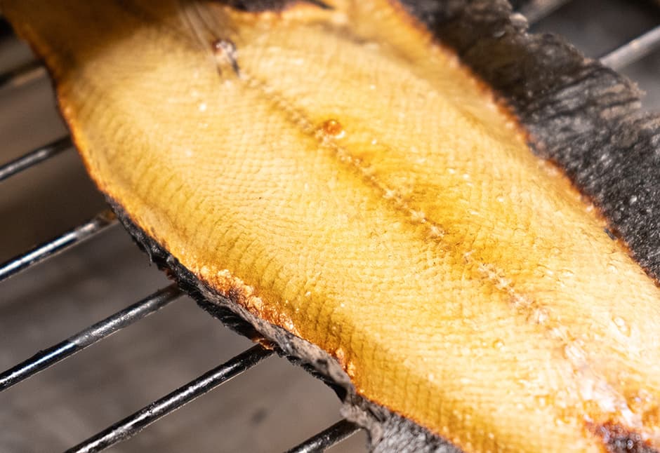 柳かれいの干物