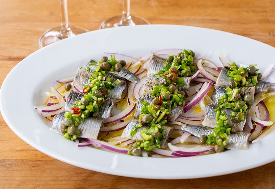 気仙沼産真いわしの酢〆