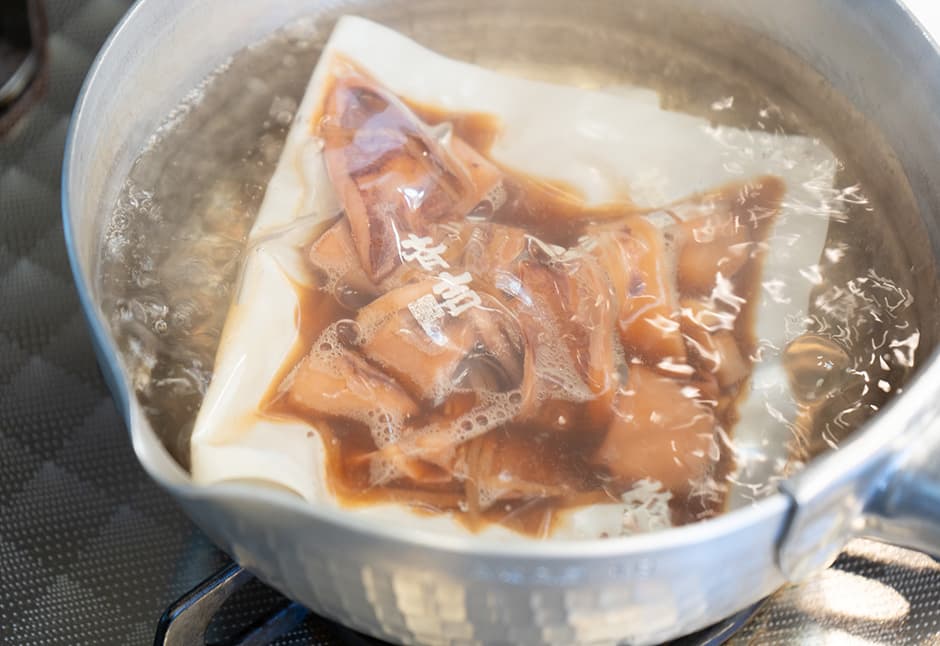 ヤリイカ煮つけ