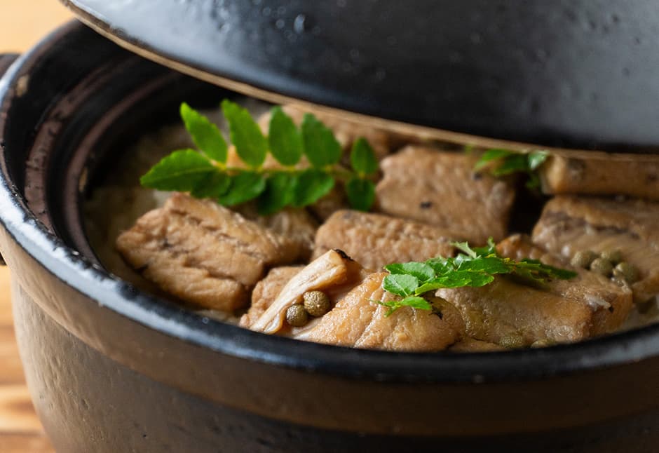 三陸穴子と実山椒の炊き込みご飯（2合用）