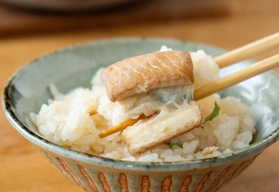 三陸穴子と実山椒の炊き込みご飯（2合用）