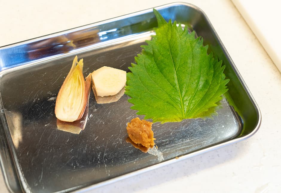 天然真鯛お刺身でもなめろうでも