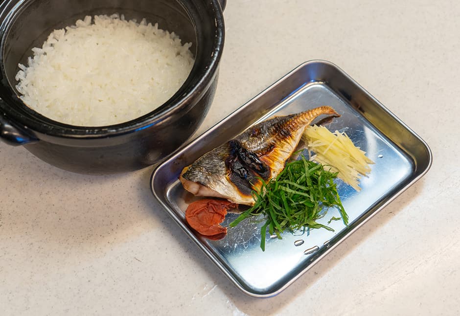 アジの干物と小鯛の干物
