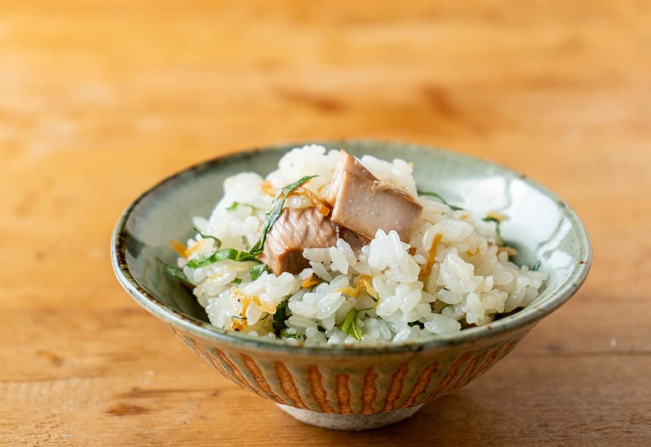 たっぷり生姜かつお煮