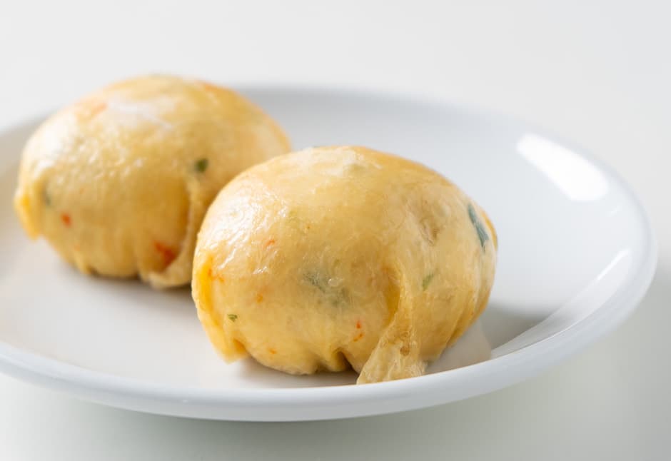 新しくなった蟹しんじょう湯葉つつみ