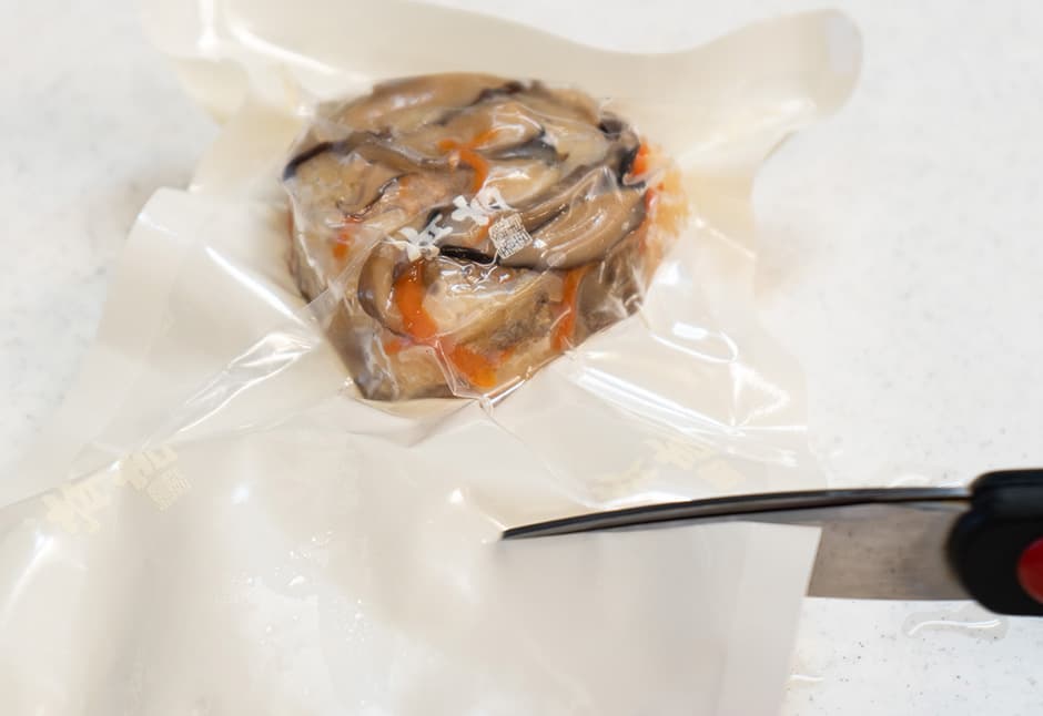一膳の五目おこわ