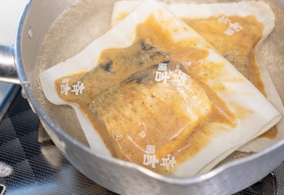 気仙沼産　鯖の胡麻味噌煮（2切れ）