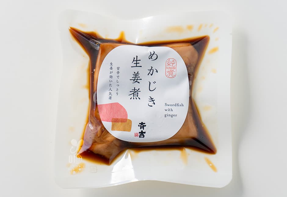 めかじき生姜煮