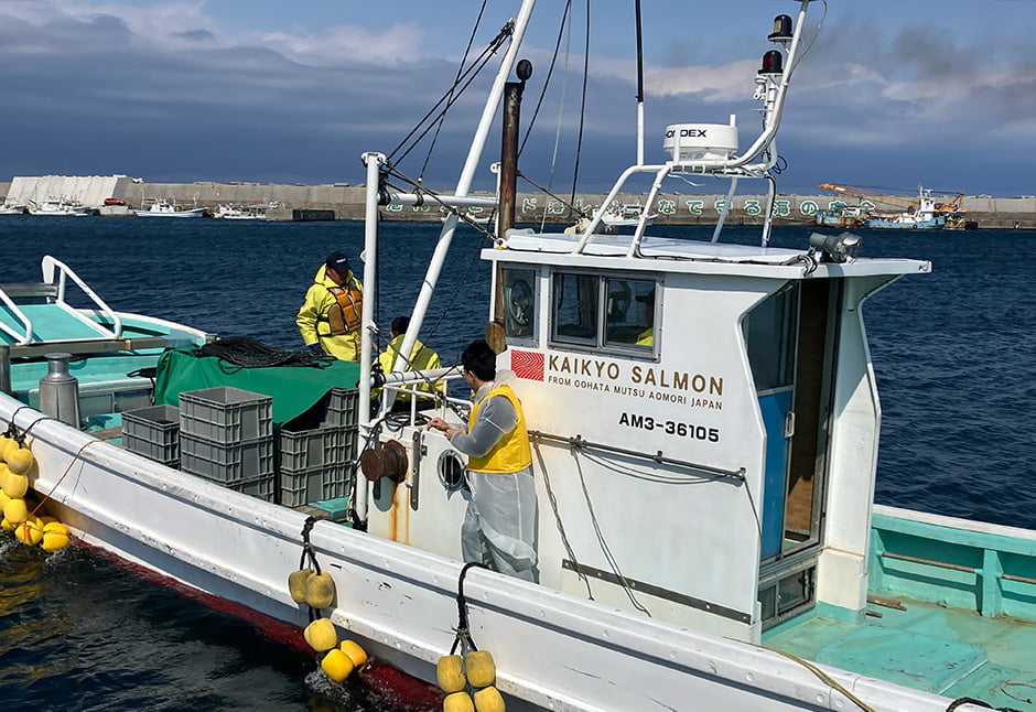 海峡サーモンさん・スモークサーモン