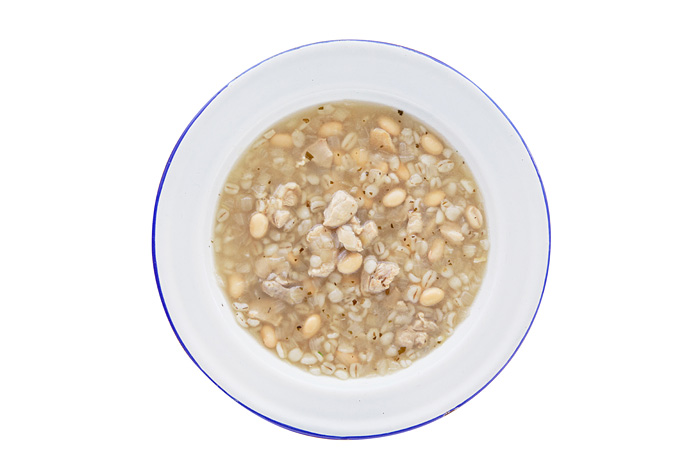 豆と押麦の満腹スープ