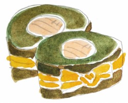 鮭の昆布巻き